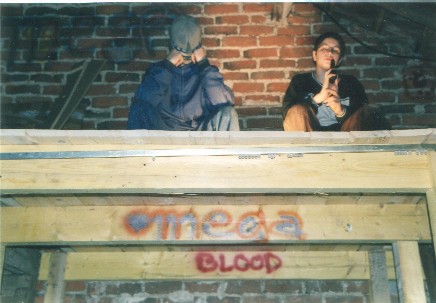 L'agrandissement termin�... avec Anti et Glaireau