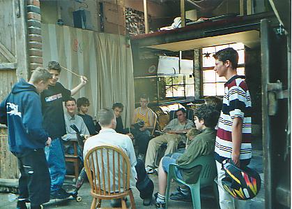 Le monde vers 11h du matin...