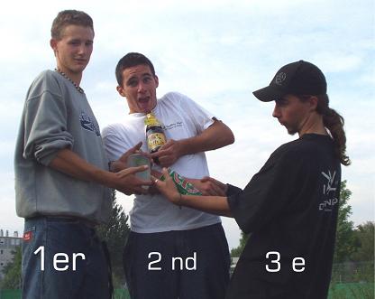 Les trois premiers, Cyril, Tim et Anti