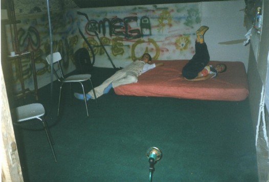 Le matelas install� � Omega