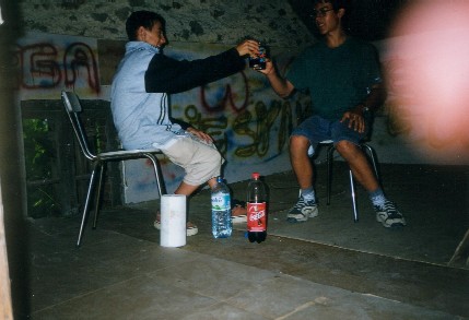 Enfin, un coca bien m�rit�!!